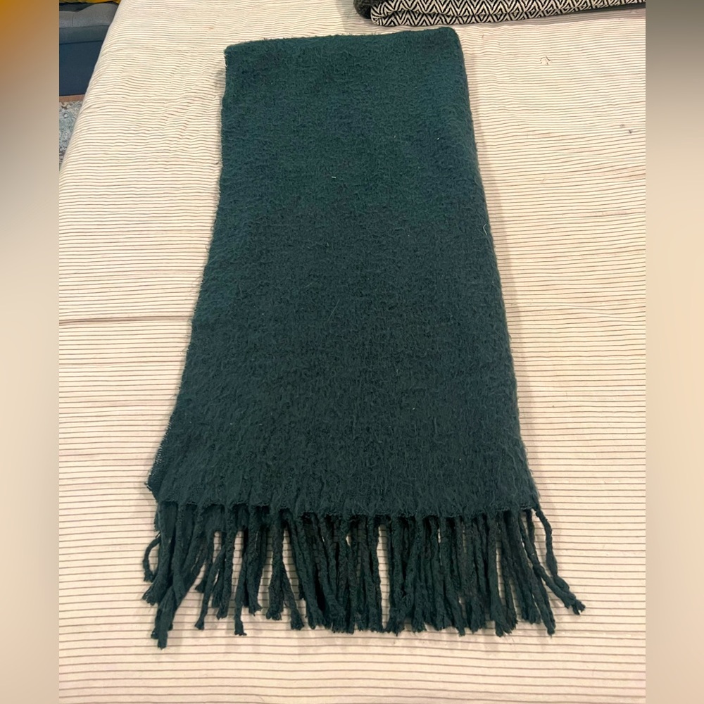Madewell Green Scarf